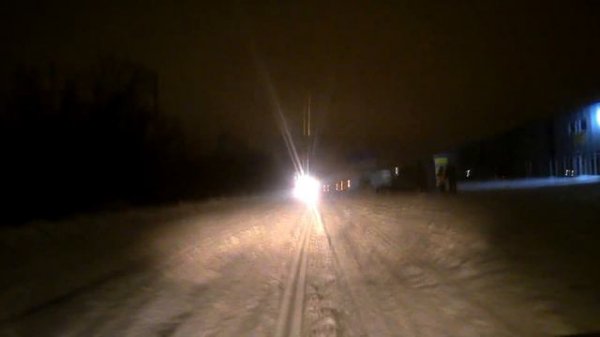 Белшина по льду и снегу