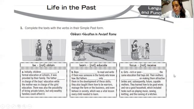ENGLISH CLASS 7B PAST SIMPLE смотреть онлайн
