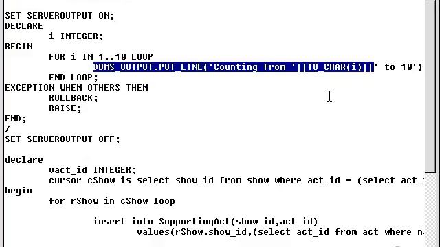 learning oracle application developer 144 смотреть онлайн