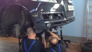 Замена двигателя AUDI Q7