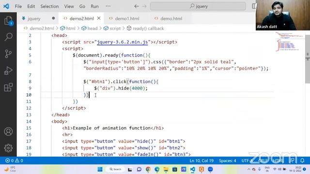 Jquery Part 2 web technology смотреть онлайн