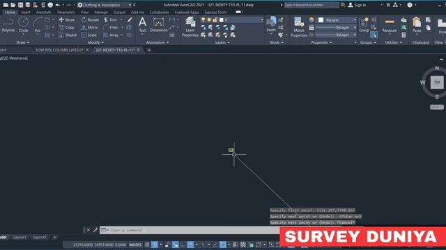 Koi Bhi Drawing Ko Survey Drawing Kaise Banaye | Survey Duniya |Dipankar Samanta #autocad #surveyin смотреть онлайн
