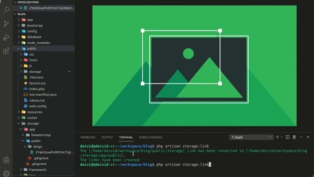 #13 STORAGE LINK - LARAVEL 8, LIVEWIRE, BOOTSTRAP 5, BLOG TUTORIAL смотреть онлайн