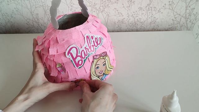 ДР в стиле Барби ? Оформление дня рождения своими руками ? DIY birthday decoration