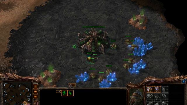 "LuNaTiC Teh Macro Zerg" HD Streaming StarCraft 2 EU-Server playing Zerg @ Platinum League [2013 Se смотреть онлайн