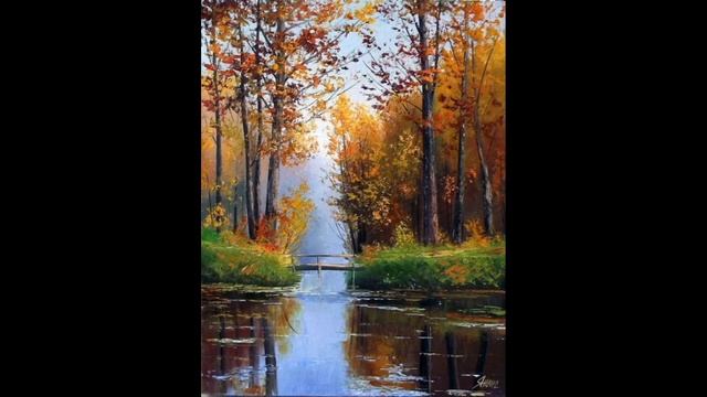 Осенние пейзажи художника Геннадия Янулевича