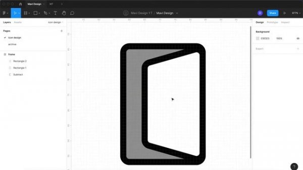 How to Create a Door Icon in Figma (Full Process)