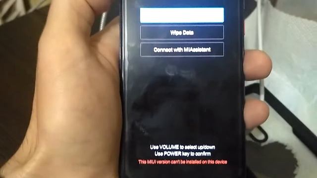 Xiaomi Redmi K20 Pro - This Version MIUI Can't Be Installed On This Device