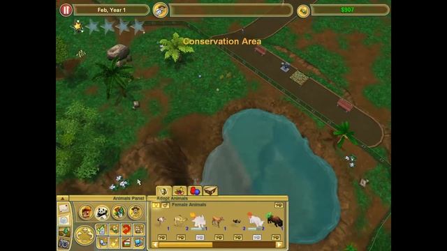 Zoo Tycoon 2 - Endangered Species: Bairds Tapir Walkthrough PC смотреть онлайн