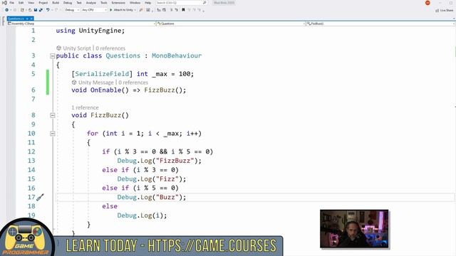 Unity3D GameDev Interview Questions смотреть онлайн