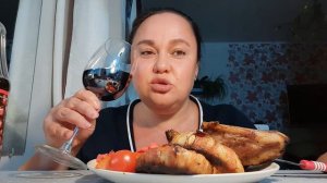 Мукбанг 💥 Денис приготовил 🥳 Инна ест 😋