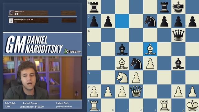 Sacrifice The Knight!!! "OK, NP" | Three Knights Game | The Sensei Speedrun | GM Naroditsky смотреть онлайн