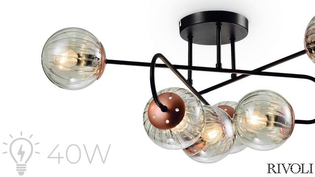 Люстра Rivoli Altare 1016-206 6 х Е14 40 Вт модерн смотреть онлайн