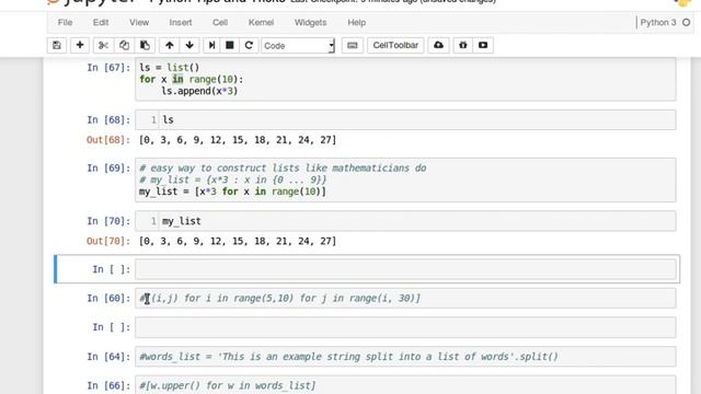 Python Tips & Tricks: List Comprehensions смотреть онлайн