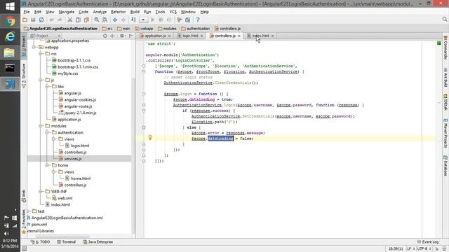 ESpark Adarsh Angular E2E Protractor Login Basic Authentication Maven Plugin смотреть онлайн