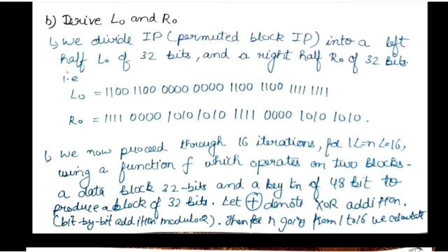 DES Numerical Illustration | Network Security смотреть онлайн