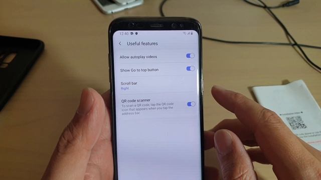 Galaxy S8 - Android 9: How to Scan QR Code on Internet Browser смотреть онлайн