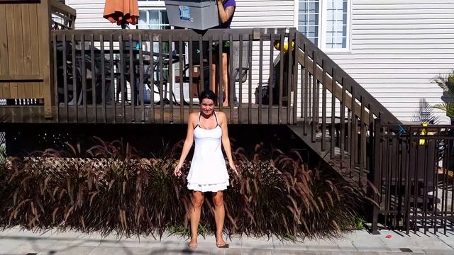 Ice bucket challenge Isabelle Michel смотреть онлайн