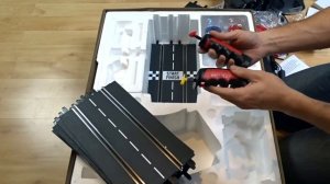 Carrera Digital132 Racing Spirit - Test Review & Unboxing | Lamborghini vs. Porsche Slotcar Rennbah