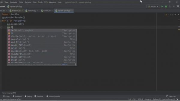 Pyramid Pattern by using Turtle | Python Pattern #03 || Use of Turtle to make Graphics