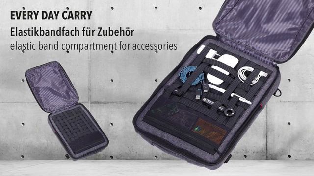 Рюкзак городской с USB зарядкой Saftsack смотреть онлайн