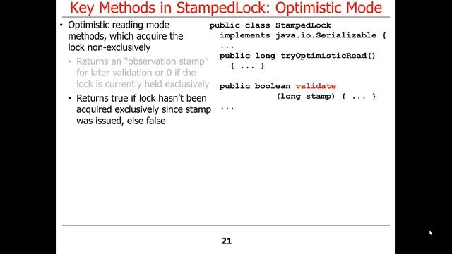 Java StampedLock (Part 2) смотреть онлайн