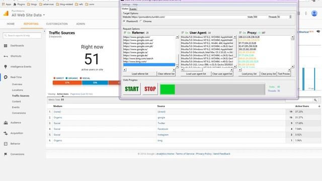 Traffic Bot PHP Script Mass Real Site Visitor смотреть онлайн