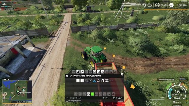 FS 19 Courseplay эксперименты  Урок  # 2  Удобряем навозом.