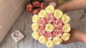 Шоколадные розы| Процесс создания шоколадных роз | Розы из бельгийского шоколада | Шокобукет ???
