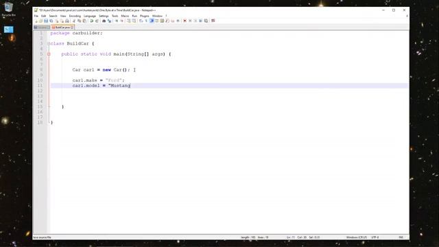 Java | One Byte at a Time | 13 смотреть онлайн