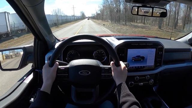 2021 Ford F-150 Hybrid XLT - POV Test Drive (Binaural Audio) смотреть онлайн