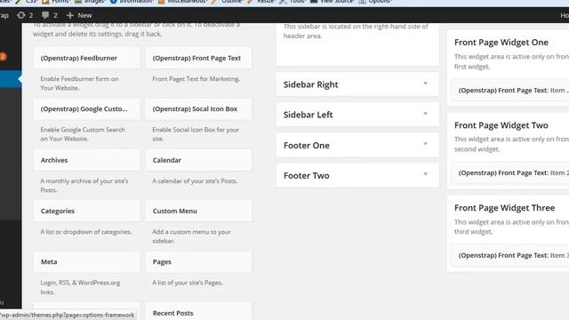 Openstrap Wordpress Theme Front Page Setup смотреть онлайн