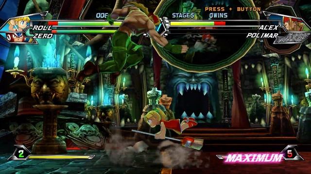 Tatsunoko vs. Capcom: Ultimate All-Stars HD - Arcade Roll & Zero - 4K [60FPS] смотреть онлайн