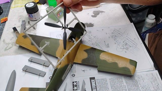 Tamiya 1/48 Douglas A-1J Sky Raider смотреть онлайн