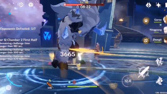 [Genshin Impact] 2.7 Spiral Abyss Floor 12-Noelle and Eula Carry смотреть онлайн