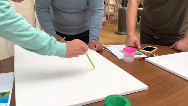 Тимбилдинг "Коллективная картина" смотреть онлайн