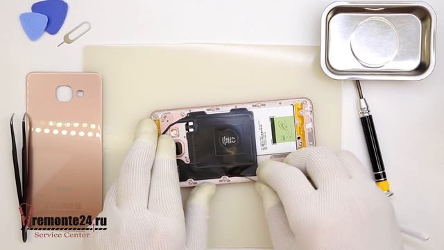How to disassemble ? Samsung Galaxy A5 A510 (2016) Take apart Tutorial смотреть онлайн