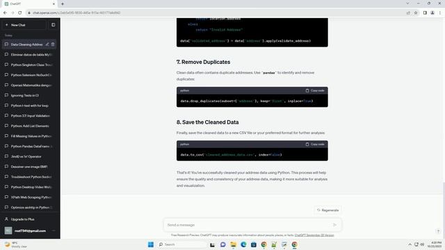 Data Cleaning Addresses Python смотреть онлайн