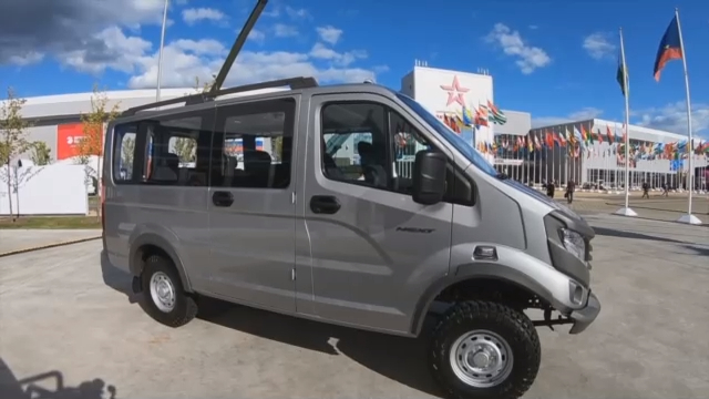 Новейший Соболь Next 4WD -микроавтобус и пикап для экстремальных путешествий смотреть онлайн