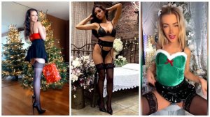 Merry Christmas Pantyhose & Stockings Legs