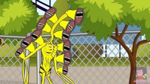 Siren Head Gold, Cartoon Cat, Piggy With WC Battle - Roblox Piggy Animation - GV Studio