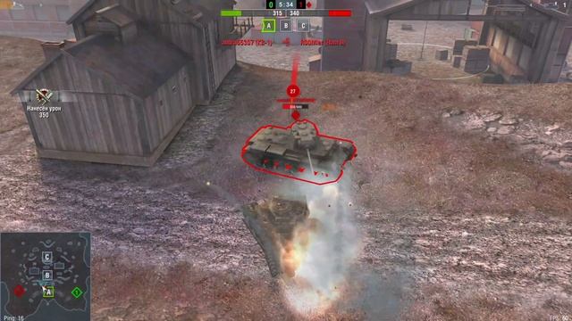 Дуэль на сотку с игроком из рандома.Wot blitz/ смотреть онлайн