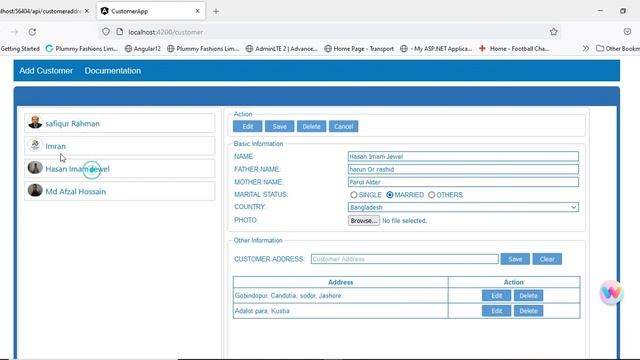 ASP.NetCore WebAPI Entity Framework Angular 12 App (Hana system Ltd Lab Test User Manual) смотреть онлайн