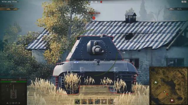 World of Tanks: Гайд по пробитию E-100. смотреть онлайн
