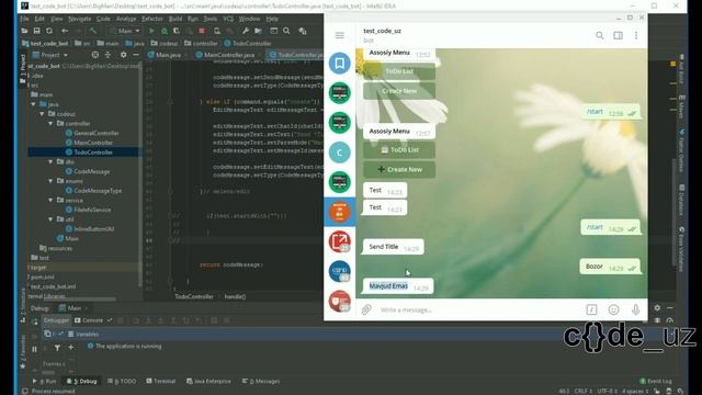 Telegram Bot. 14 - Create New ToDo. смотреть онлайн