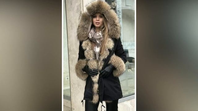 Парки на меху женские зима купить смотреть онлайн