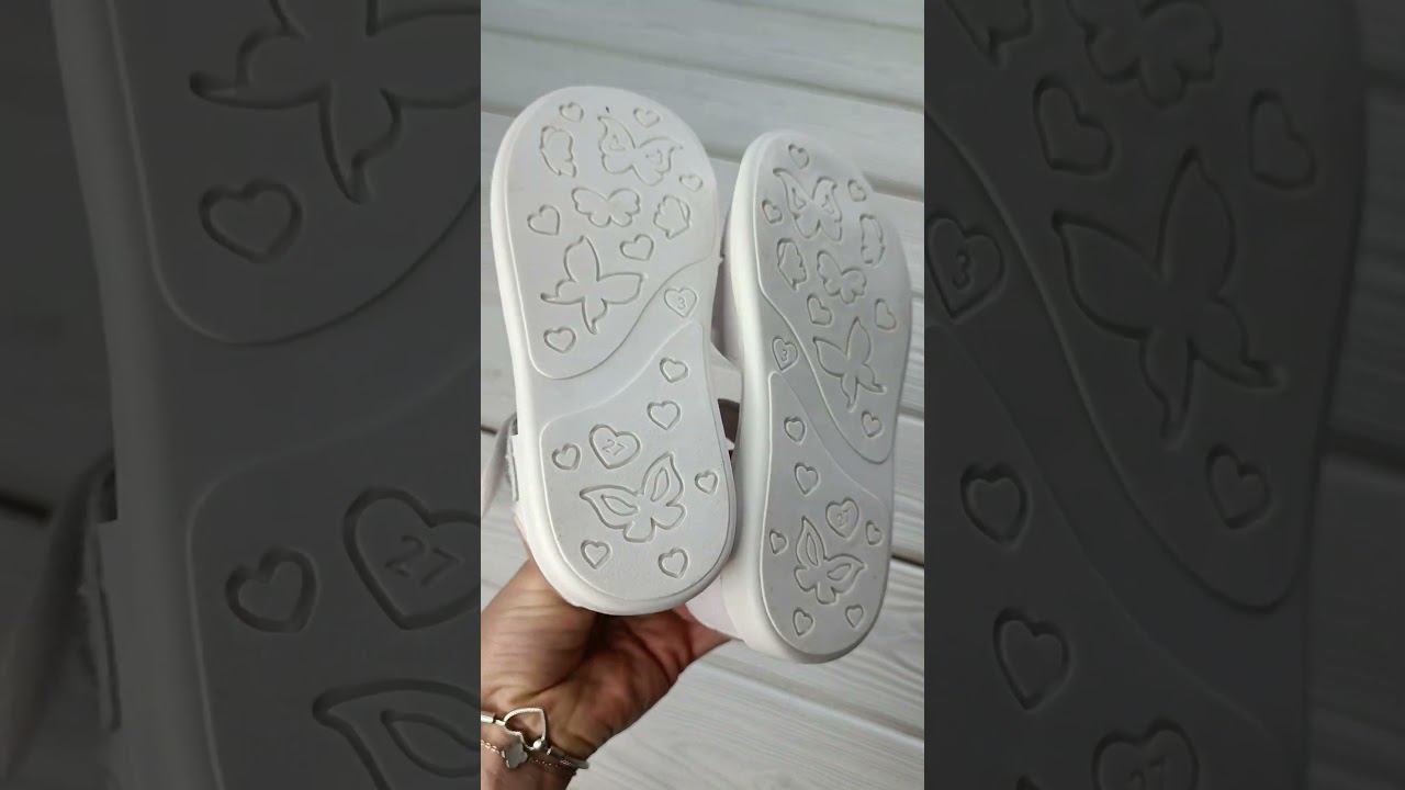 Сандалии BUMI для девочки 3307-12 (белый/розовый, серебро) смотреть онлайн