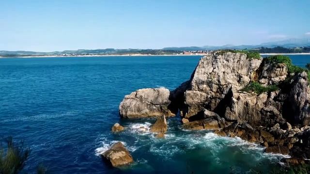 Шум волн. Это был шум моря.Морской шум моря на скалах, звуки морских волн для сна и релаксации.