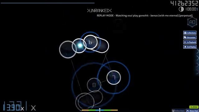 Osu! | Goreshit - With Me Eternal (benzo) [perpetual] Beatmap Showcase