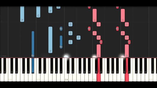 Dancing Line The Piano (Piano Tutorial) смотреть онлайн